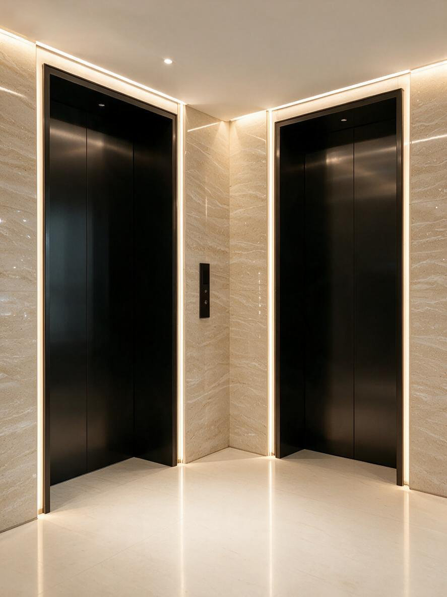 Golden Mocha Marble Slabs – Exterior Wall Cladding