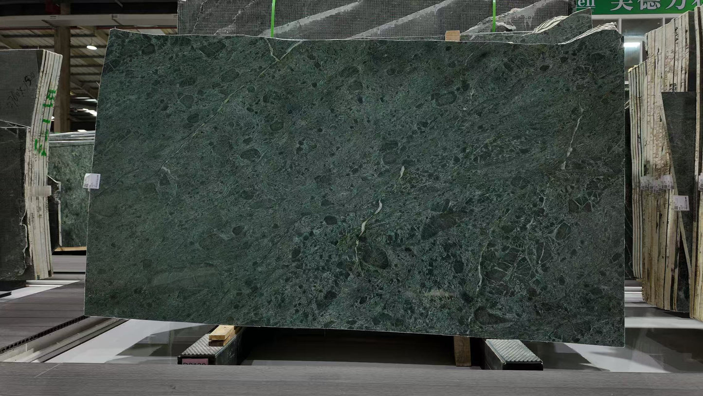 Rainforest Verde Marble Slab