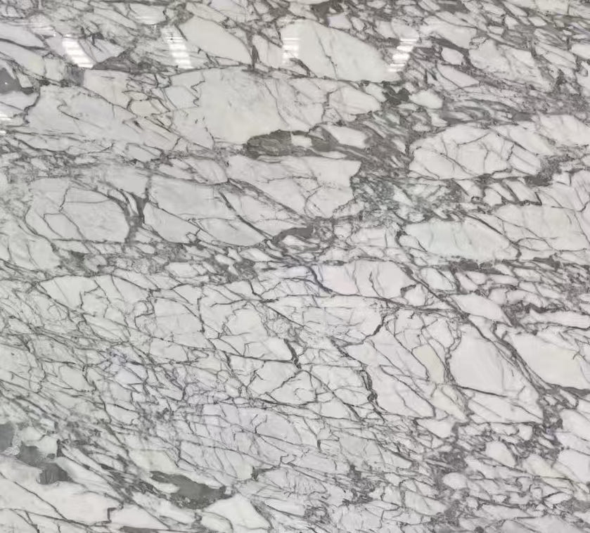 Carrara White Marble Slab