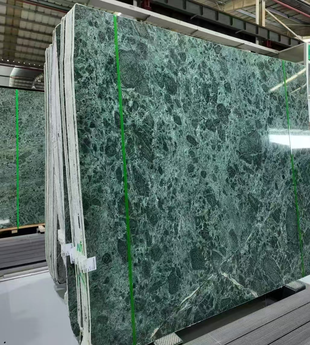 Rainforest Verde Marble Slab