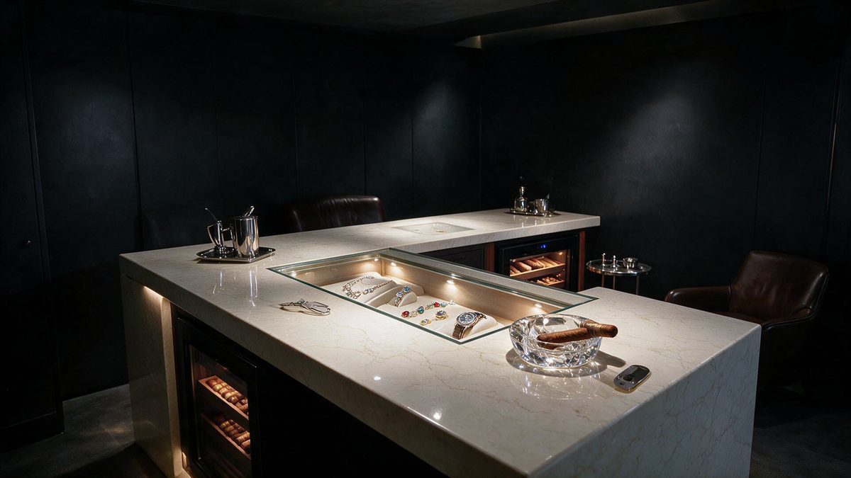 Platinum Beige Marble Slab