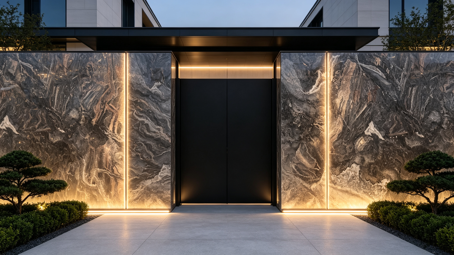 Venetian Brown Marble Slab