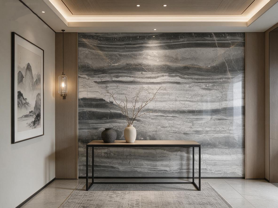 Galaxy Wood Marble Slab