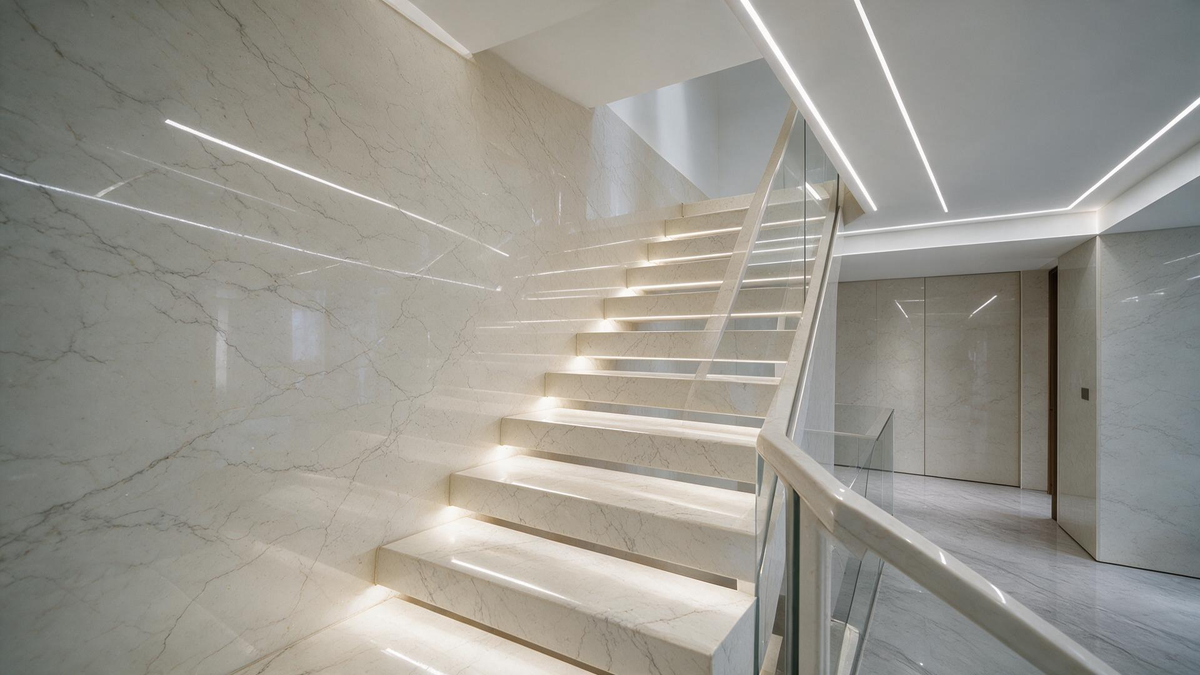 Platinum Beige Marble Slab