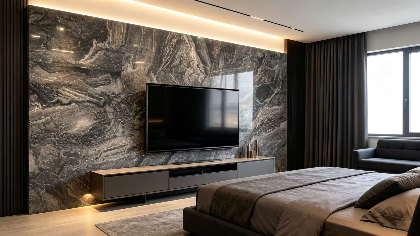 Venetian Brown Marble Slab