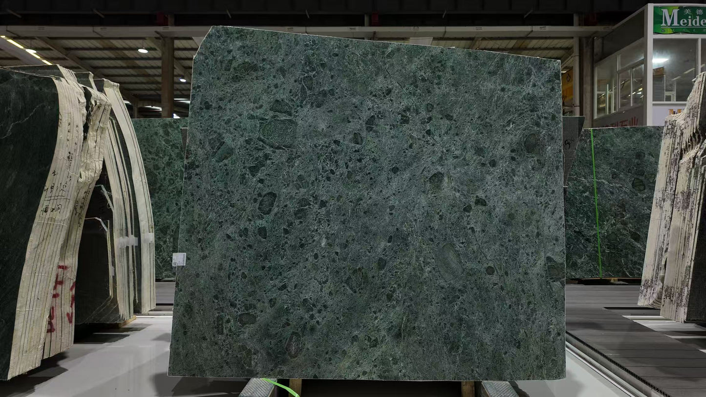 Rainforest Verde Marble Slab