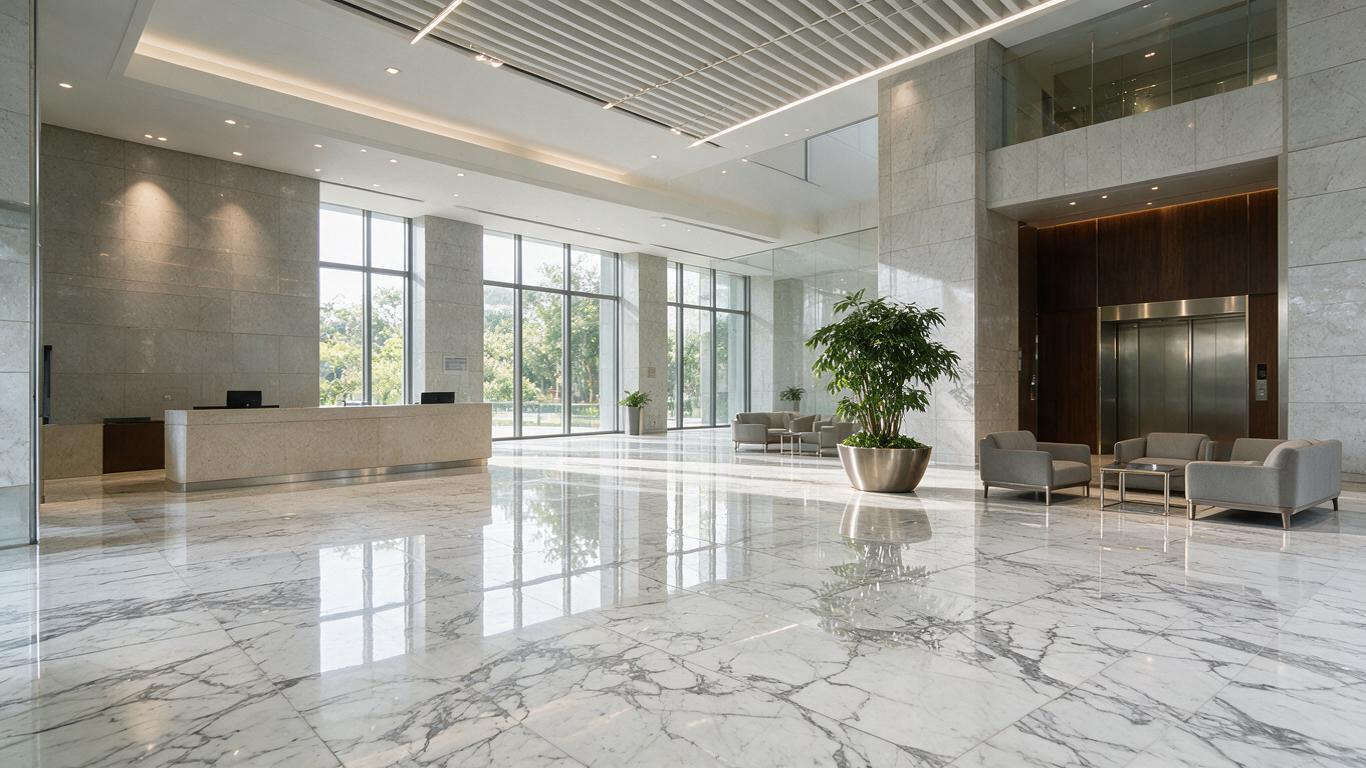 Carrara White Marble Slab