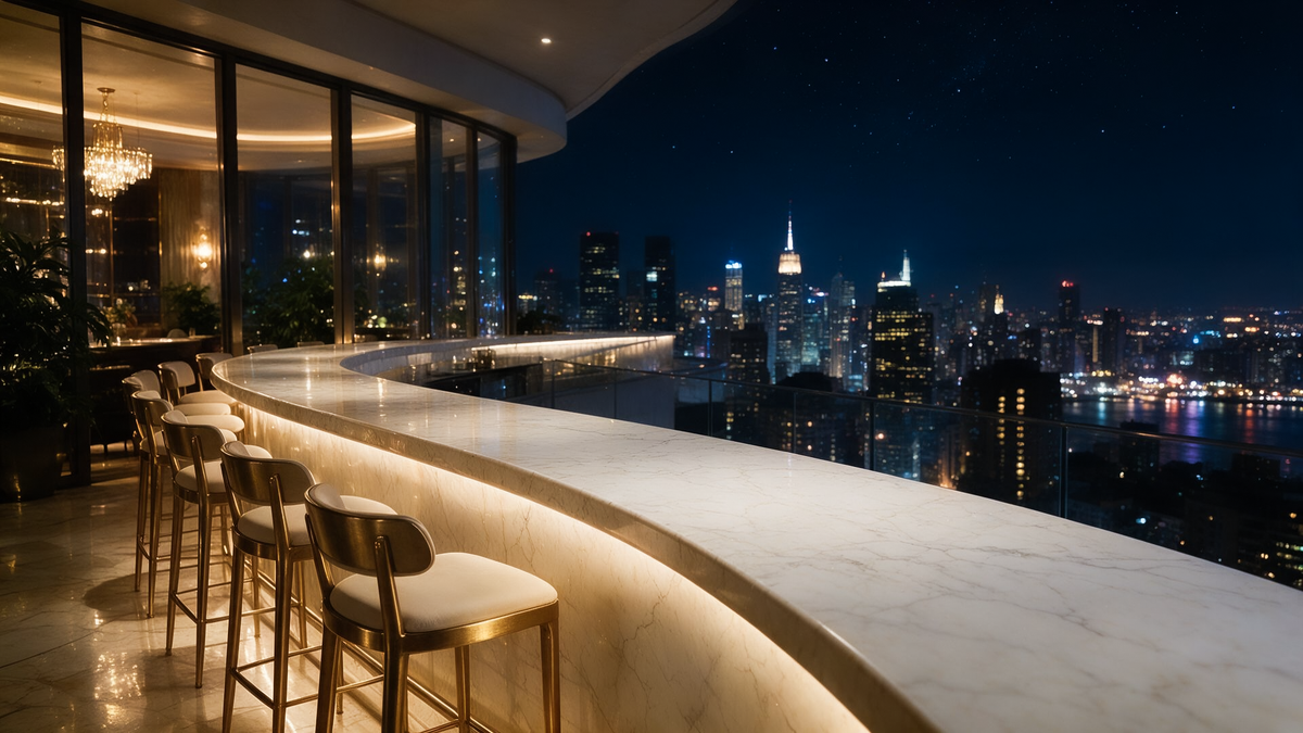 Platinum Beige Marble Slab
